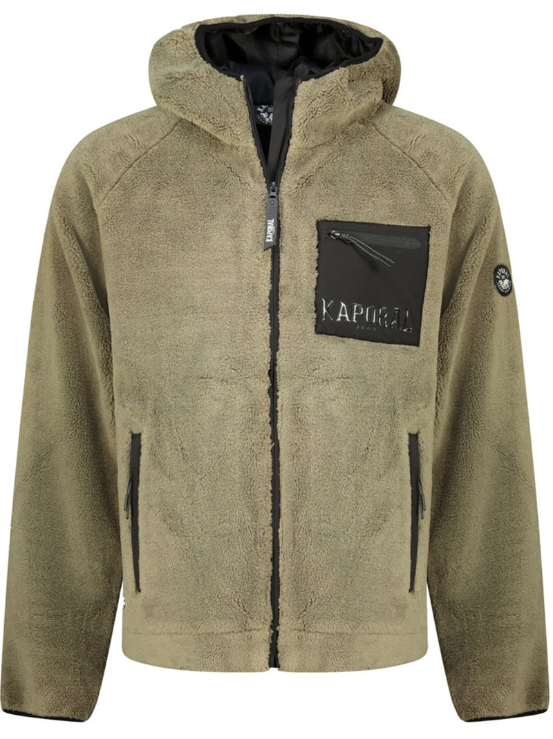 Giacca in pile sherpa con cappuccio udaforaf – kaporal Cachi - Kiabi