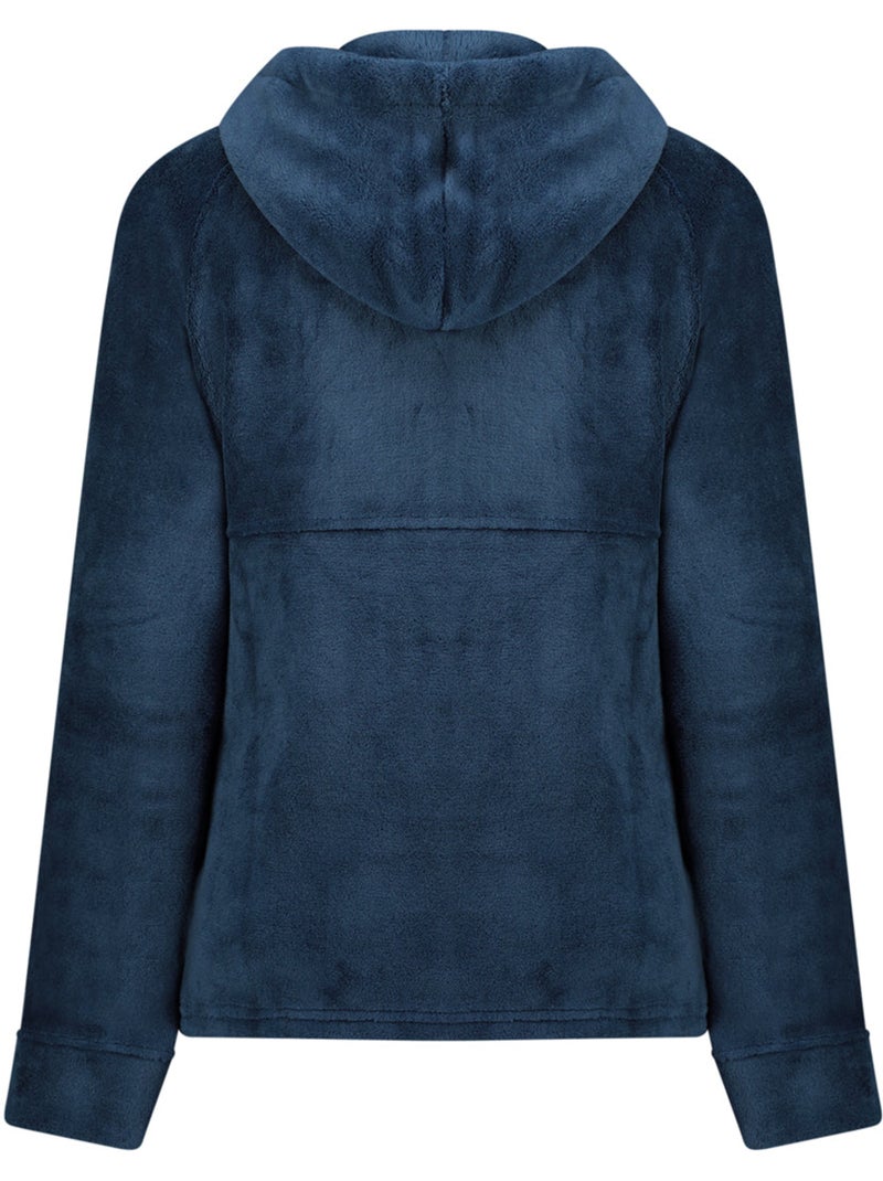 Giacca in pile sottile con cappuccio ulotteak – canadian peak Blu marino - Kiabi