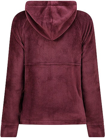 Giacca in pile sottile con cappuccio ulotteak – canadian peak