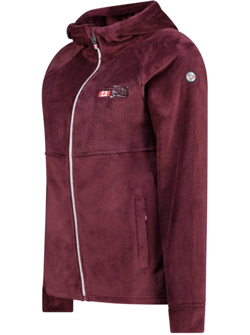 Giacca in pile sottile con cappuccio ulotteak – canadian peak - Kiabi Giacca in pile sottile con cappuccio ulotteak – canadian peak - Kiabi