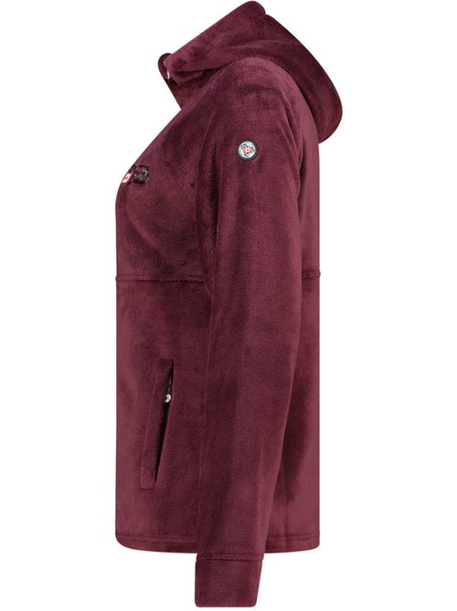 Giacca in pile sottile con cappuccio ulotteak – canadian peak - Kiabi Giacca in pile sottile con cappuccio ulotteak – canadian peak - Kiabi
