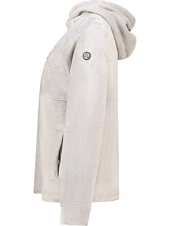 Giacca in pile sottile con cappuccio ulotteak – canadian peak
