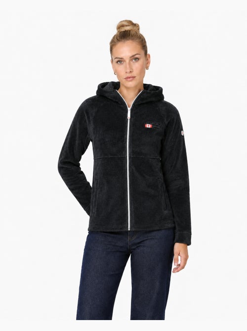 Giacca in pile sottile con cappuccio ulotteak – canadian peak - Kiabi Giacca in pile sottile con cappuccio ulotteak – canadian peak - Kiabi