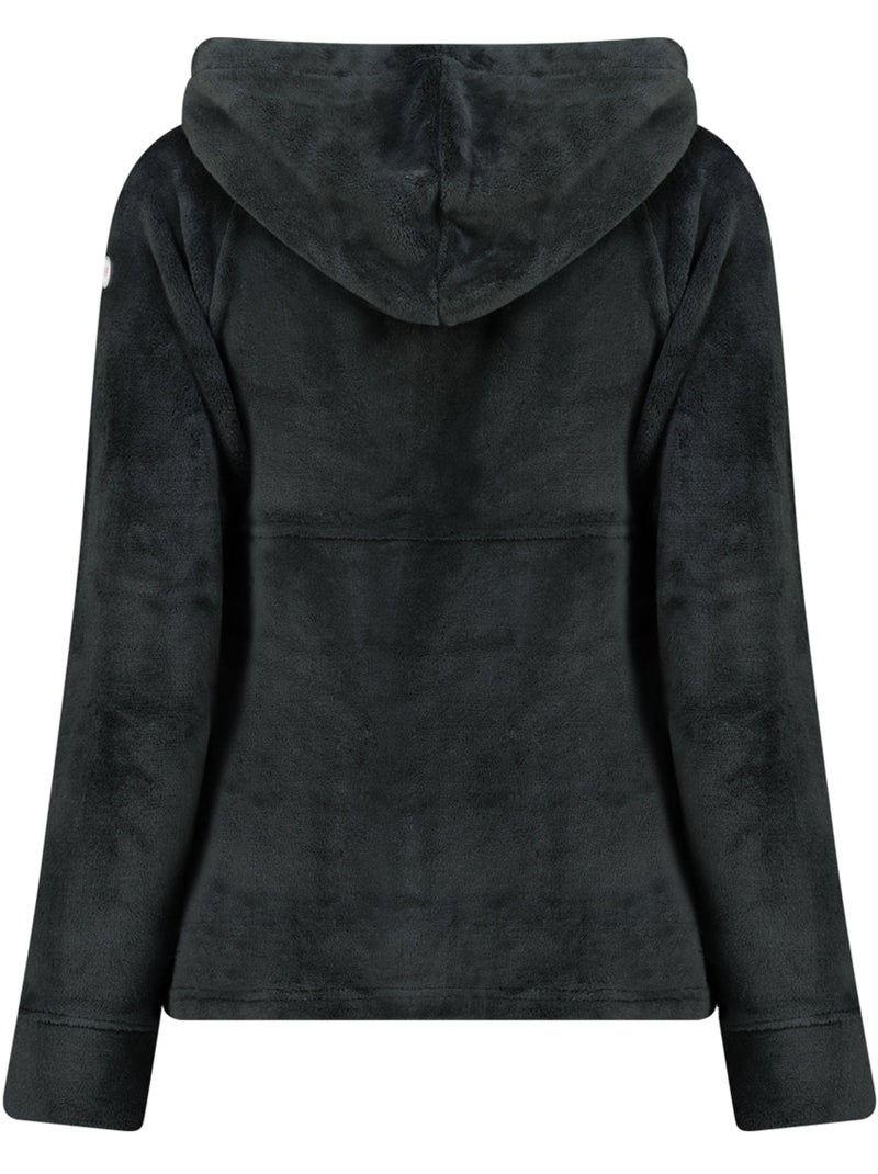 Giacca in pile sottile con cappuccio ulotteak – canadian peak Nero - Kiabi