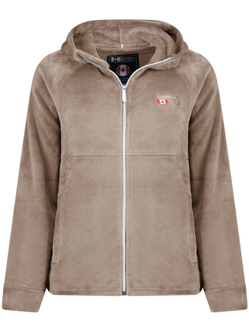 Giacca in pile sottile con cappuccio ulotteak – canadian peak - Kiabi Giacca in pile sottile con cappuccio ulotteak – canadian peak - Kiabi