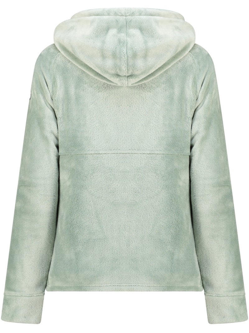 Giacca in pile sottile con cappuccio ulotteak – canadian peak Verde pastello - Kiabi