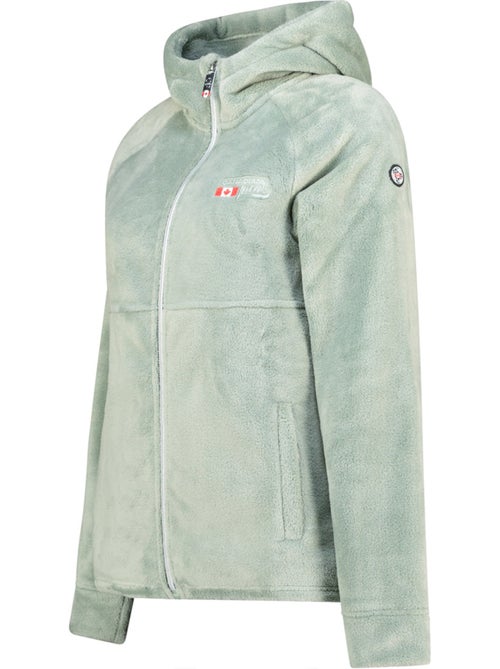 Giacca in pile sottile con cappuccio ulotteak – canadian peak - Kiabi Giacca in pile sottile con cappuccio ulotteak – canadian peak - Kiabi