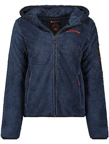 Giacca in pile sottile con collo alto ulebeak – canadian peak