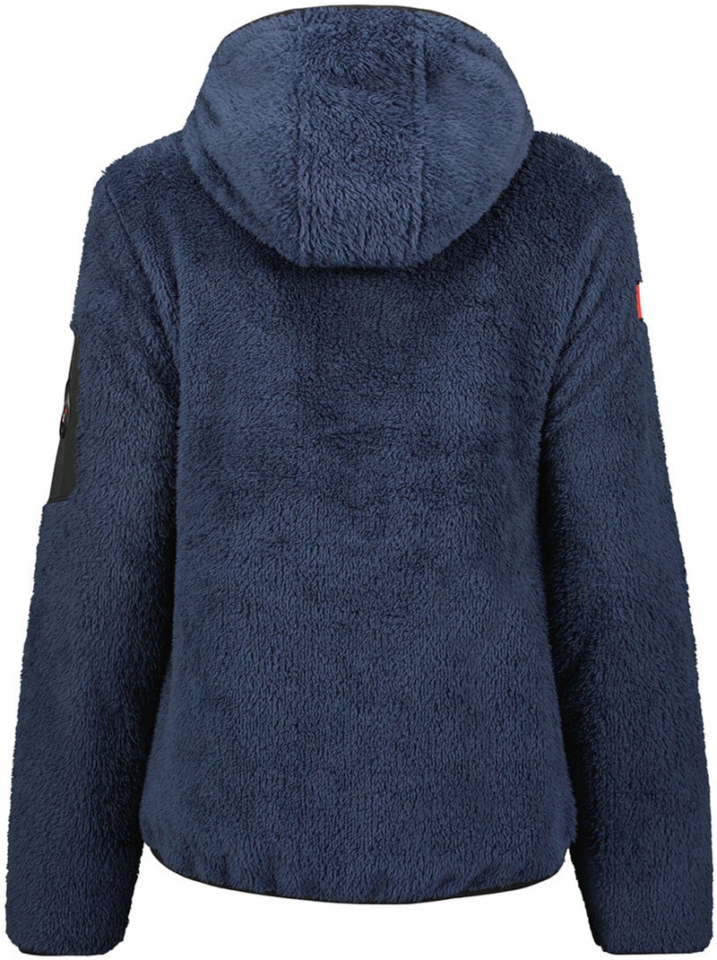 Giacca in pile sottile con collo alto ulebeak – canadian peak Blu marino - Kiabi