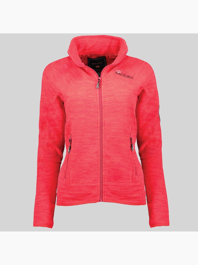 Giacca in pile sottile tyrellana lady – geographical norway Rosso - Kiabi