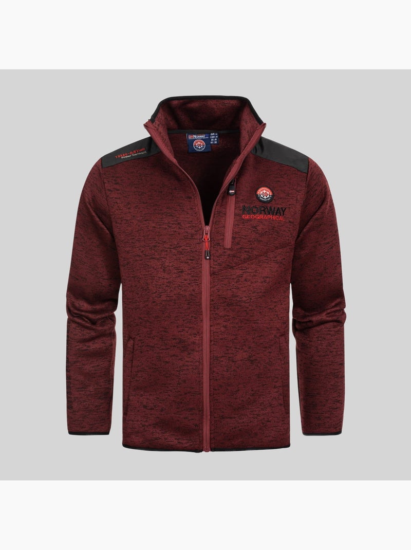Giacca in pile tavid – geographical norway Bordeaux - Kiabi