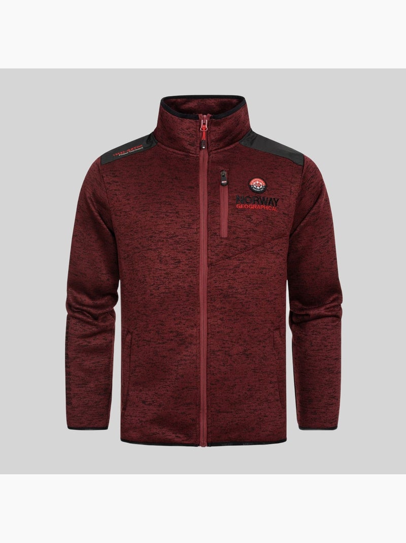 Giacca in pile tavid – geographical norway Bordeaux - Kiabi