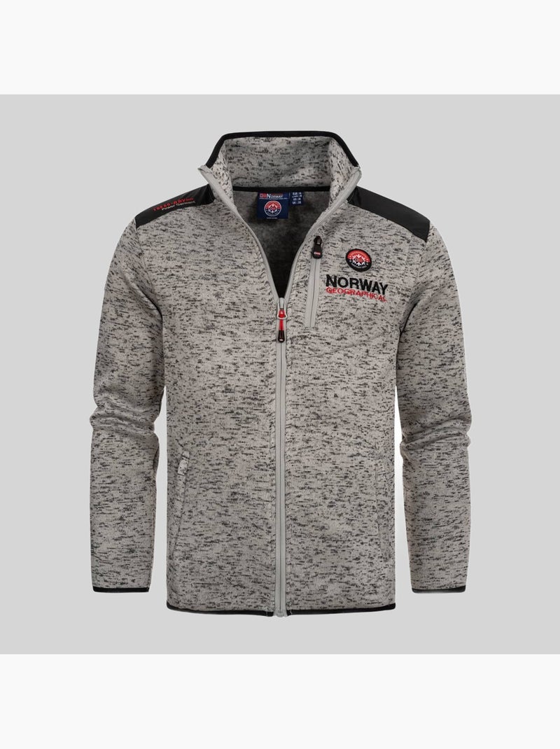 Giacca in pile tavid – geographical norway Grigio chiaro - Kiabi