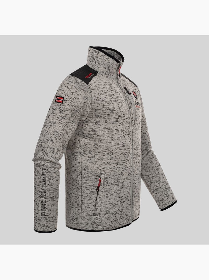 Giacca in pile tavid – geographical norway Grigio chiaro - Kiabi