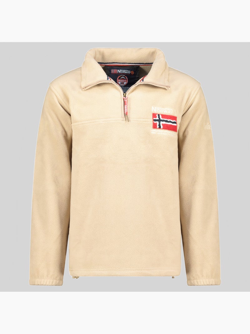 Giacca in pile tequateur – geographical norway Beige - Kiabi