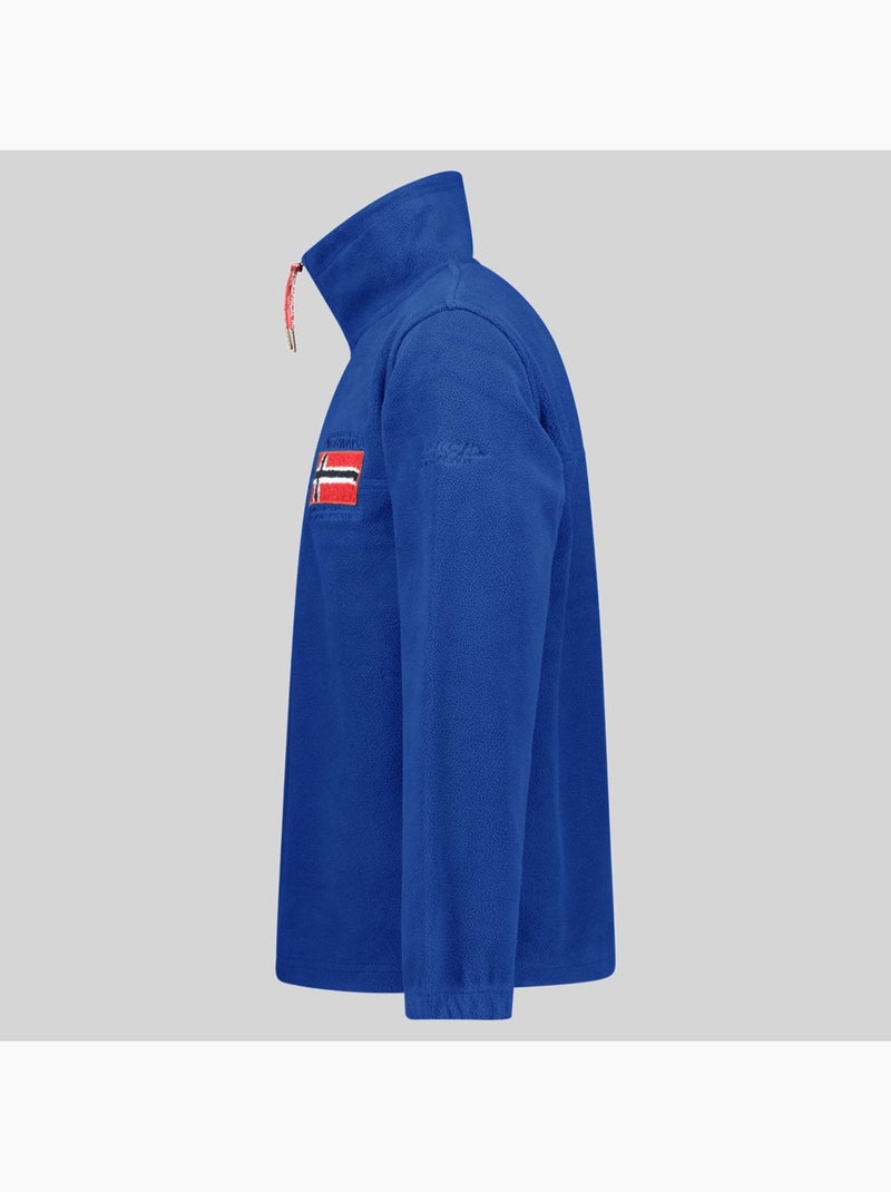 Giacca in pile tequateur – geographical norway Blu reale - Kiabi