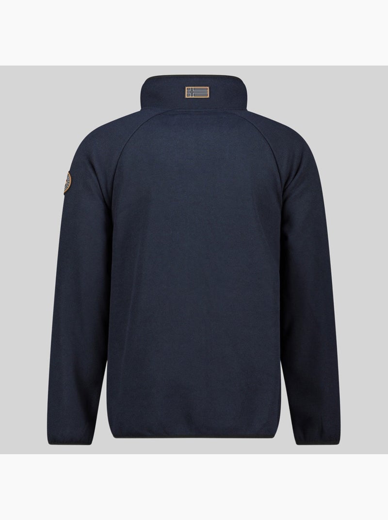 Giacca in pile thizy – geographical norway Blu marino - Kiabi