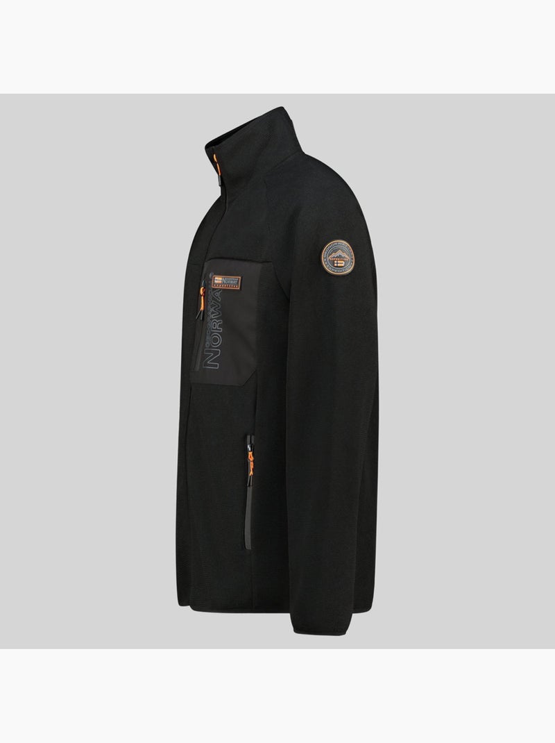 Giacca in pile thizy – geographical norway Nero - Kiabi
