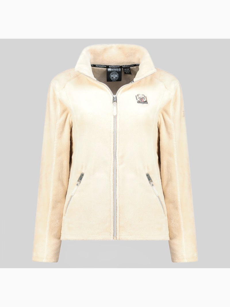 Giacca in pile ticarina – geographical norway Bianco sporco - Kiabi