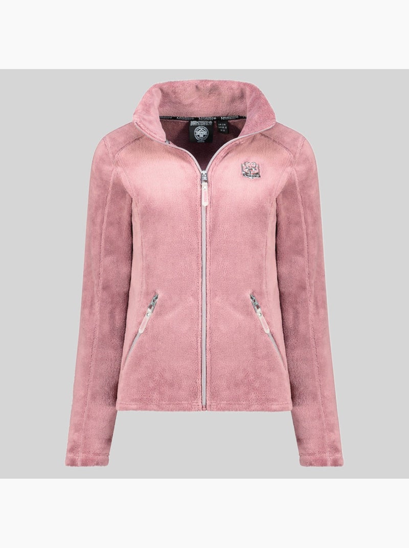 Giacca in pile ticarina – geographical norway Rosa chiaro - Kiabi