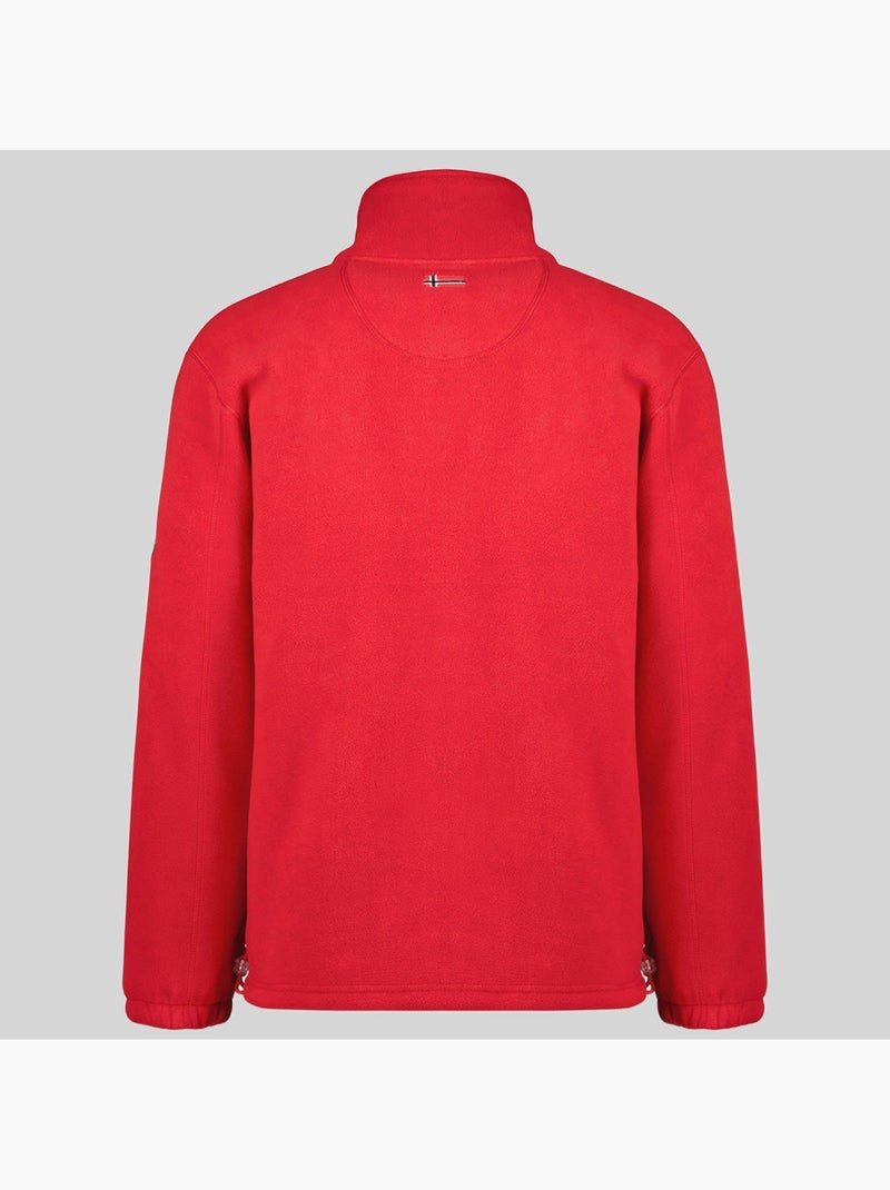 Giacca in pile torleon – geographical norway Grigio rosso - Kiabi
