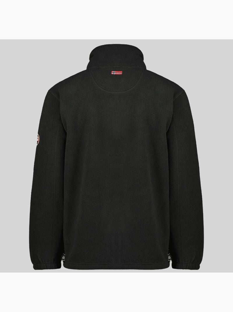 Giacca in pile torleon – geographical norway Nero Grigio - Kiabi
