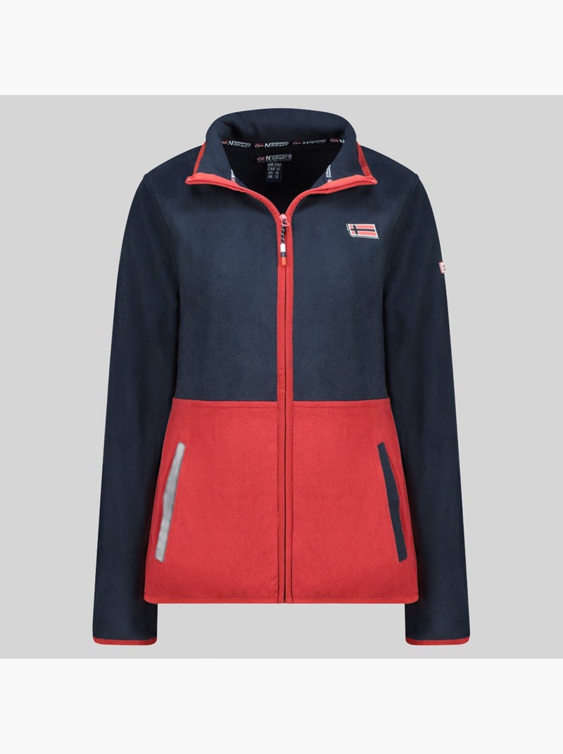 Giacca in pile touki fz – geographical norway Blu marino - Kiabi