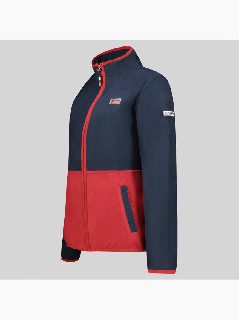 Giacca in pile touki fz – geographical norway Blu marino - Kiabi