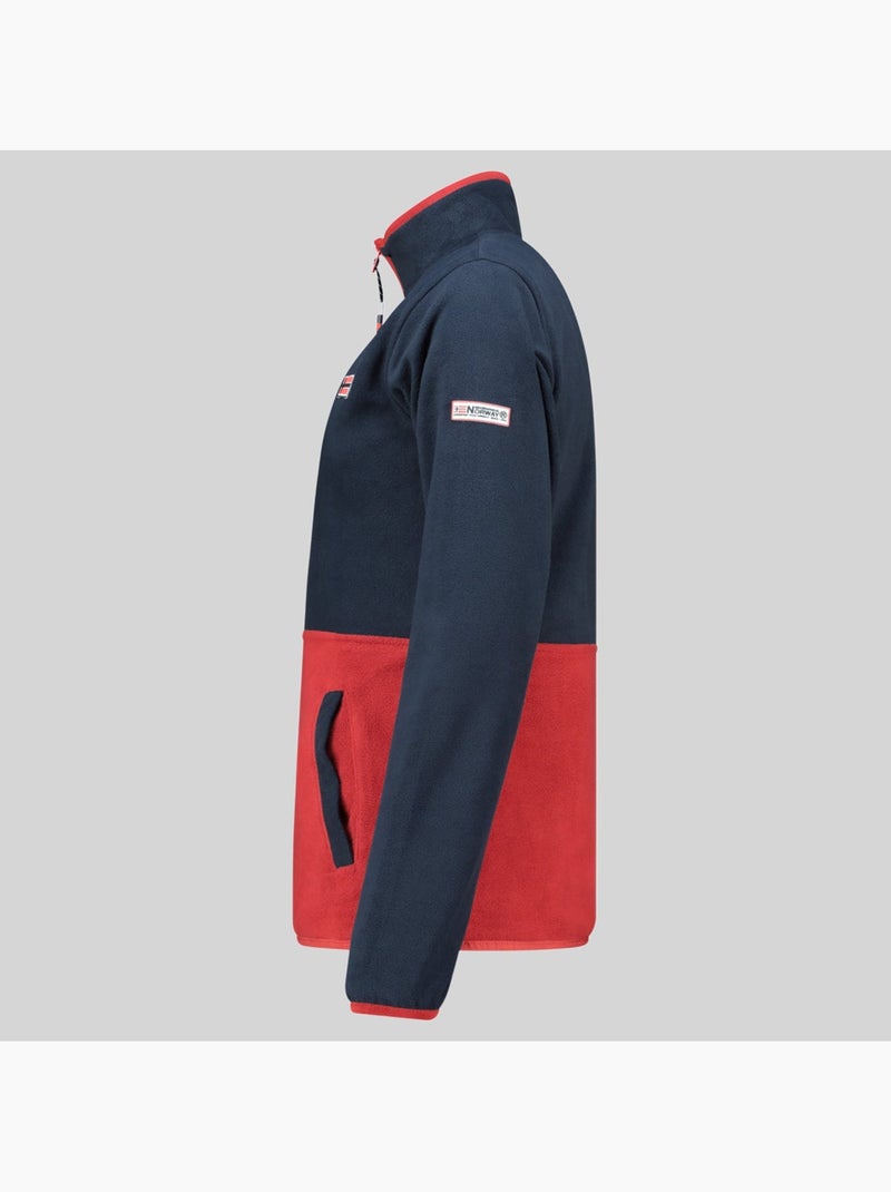 Giacca in pile touki fz – geographical norway Blu marino - Kiabi