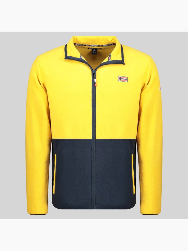 Giacca in pile touki fz – geographical norway Senape - Kiabi