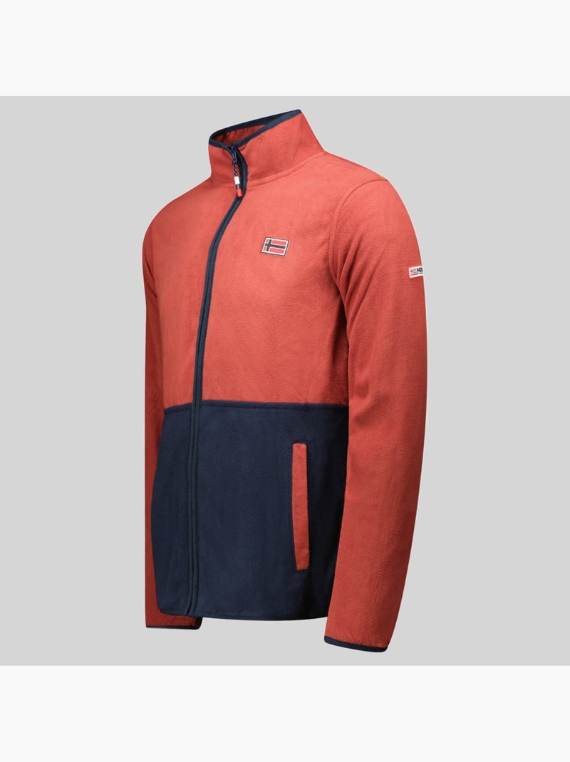 Giacca in pile touki fz – geographical norway Terracotta - Kiabi