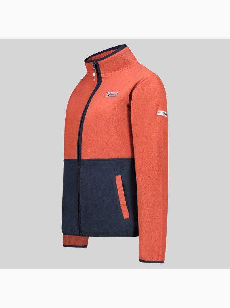 Giacca in pile touki fz – geographical norway Terracotta - Kiabi