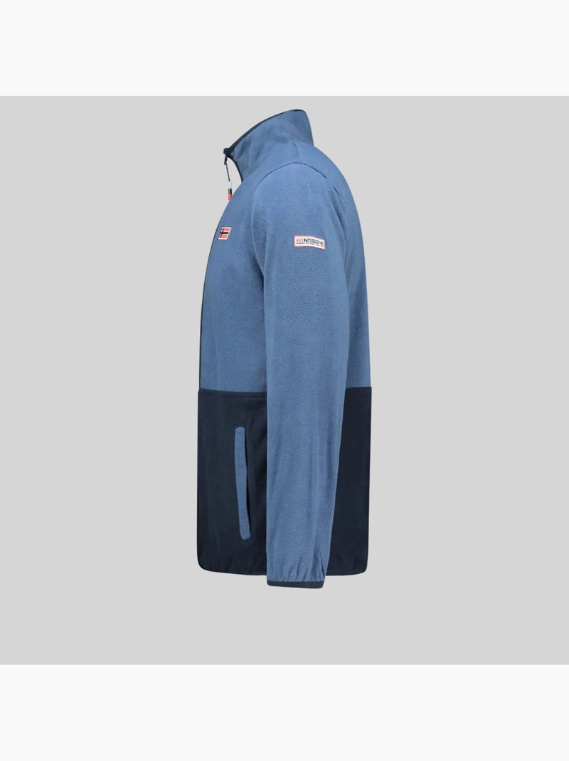 Giacca in pile touki hz – geographical norway Blu denim - Kiabi