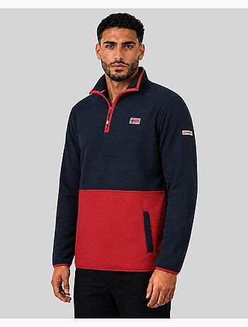 Giacca in pile touki hz – geographical norway