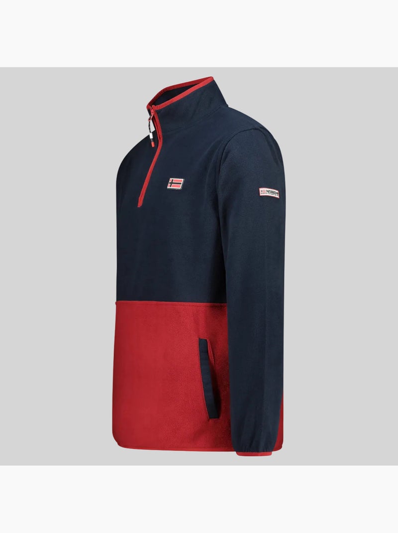 Giacca in pile touki hz – geographical norway Blu marino - Kiabi