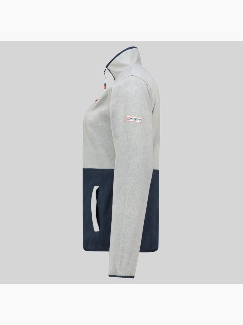 Giacca in pile touki hz – geographical norway Grigio chiaro - Kiabi