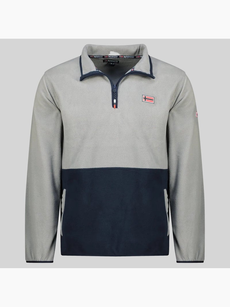 Giacca in pile touki hz – geographical norway Grigio chiaro - Kiabi