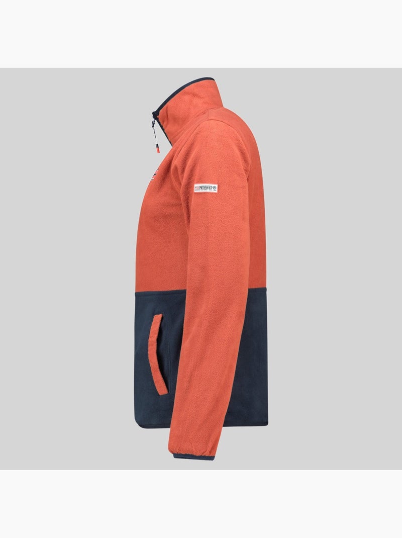 Giacca in pile touki hz – geographical norway Terracotta - Kiabi