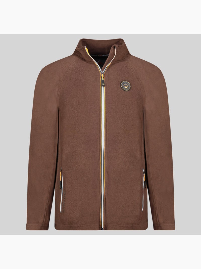 Giacca in pile tugim fz – geographical norway Marrone - Kiabi
