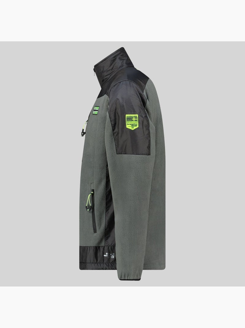 Giacca in pile tulene – geographical norway Grigio scuro - Kiabi