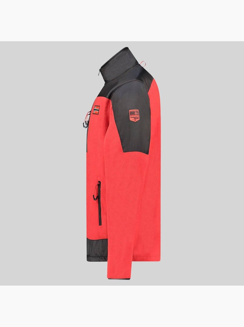 Giacca in pile tulene – geographical norway Rosso - Kiabi