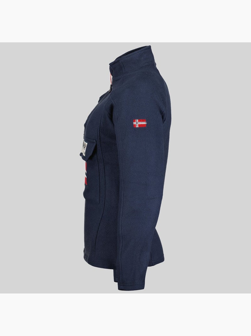 Giacca in pile tymclass hz – geographical norway Blu marino - Kiabi
