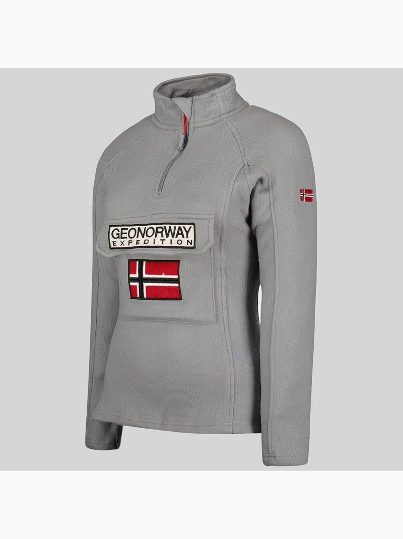 Giacca in pile tymclass hz – geographical norway Grigio chiaro - Kiabi