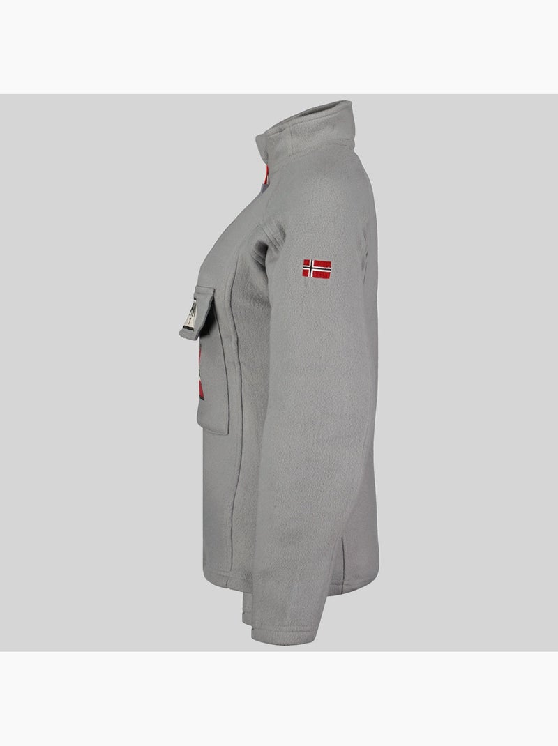 Giacca in pile tymclass hz – geographical norway Grigio chiaro - Kiabi