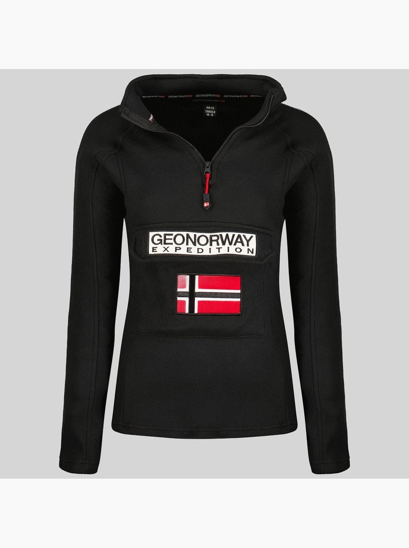 Giacca in pile tymclass hz – geographical norway Nero - Kiabi