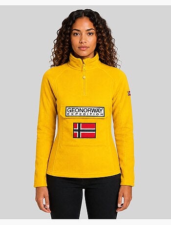 Giacca in pile tymclass hz – geographical norway