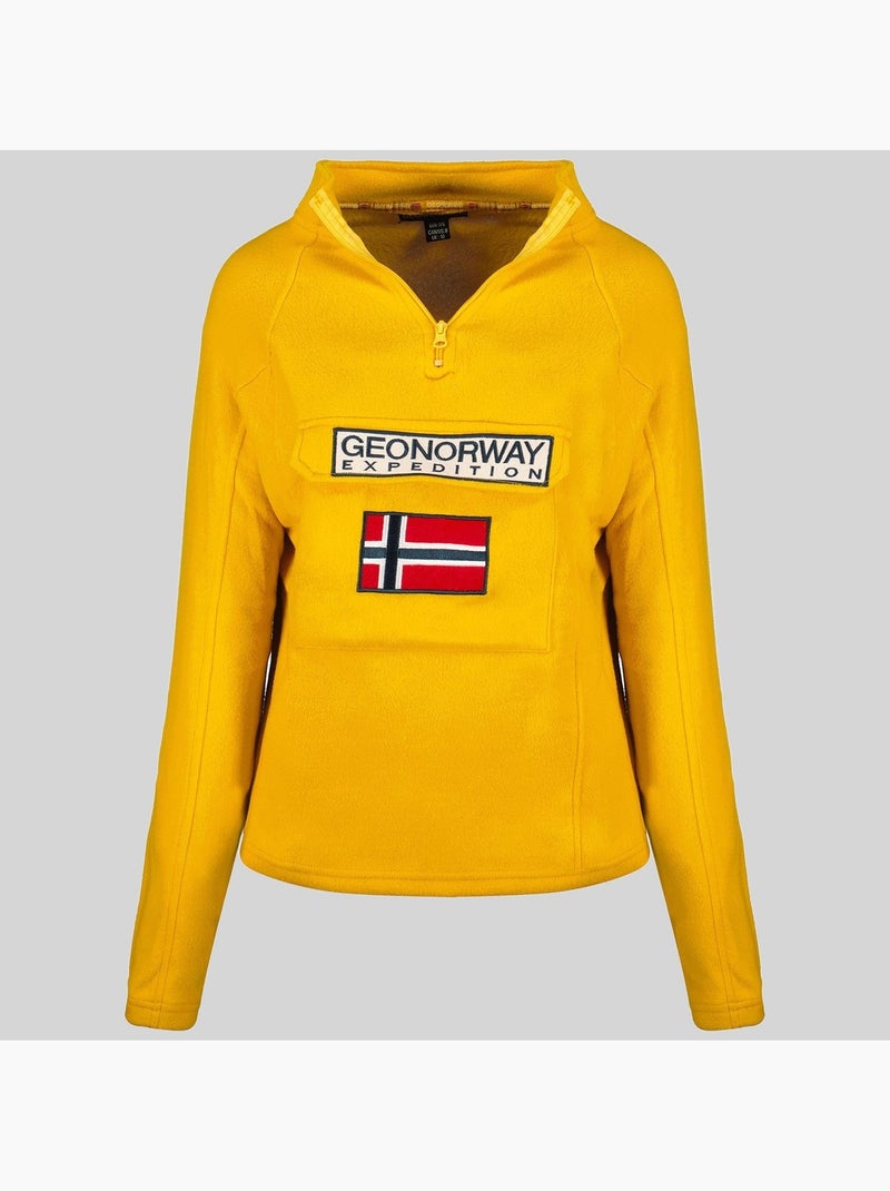 Giacca in pile tymclass hz – geographical norway Senape - Kiabi