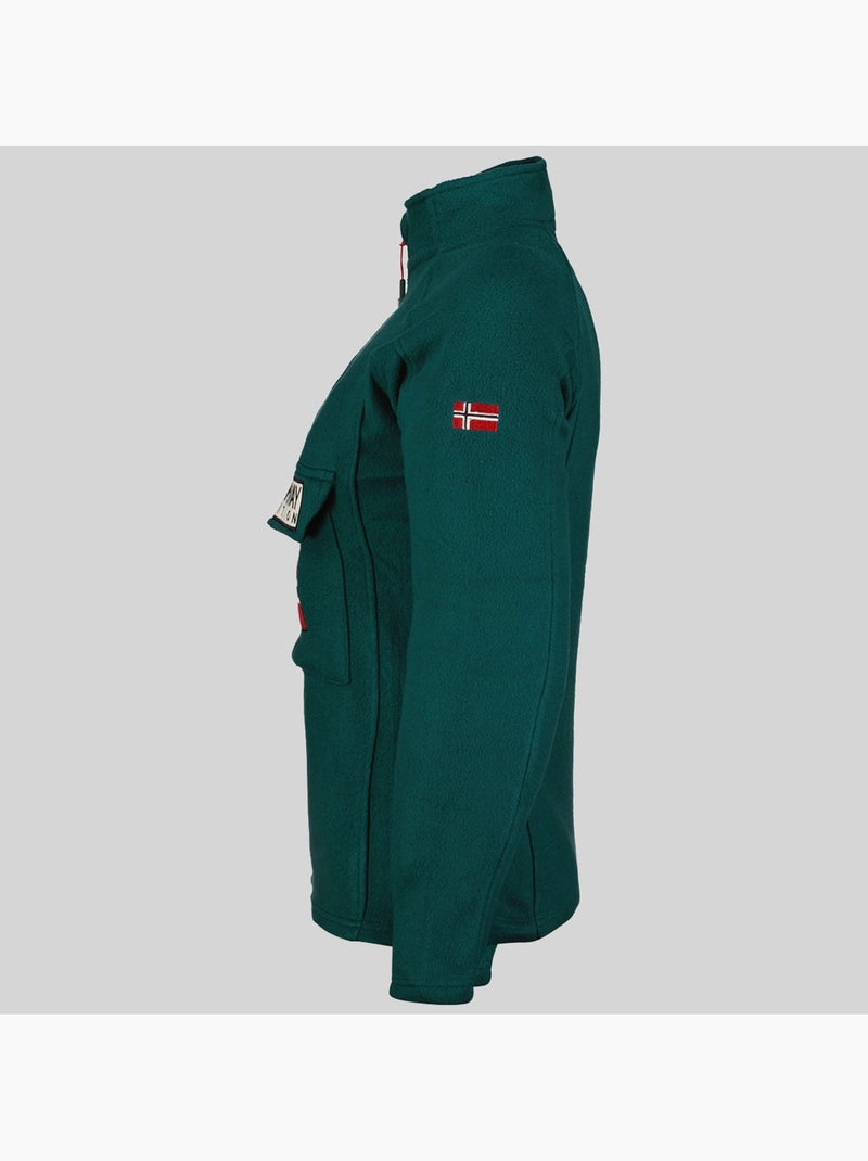 Giacca in pile tymclass hz – geographical norway Verde scuro - Kiabi