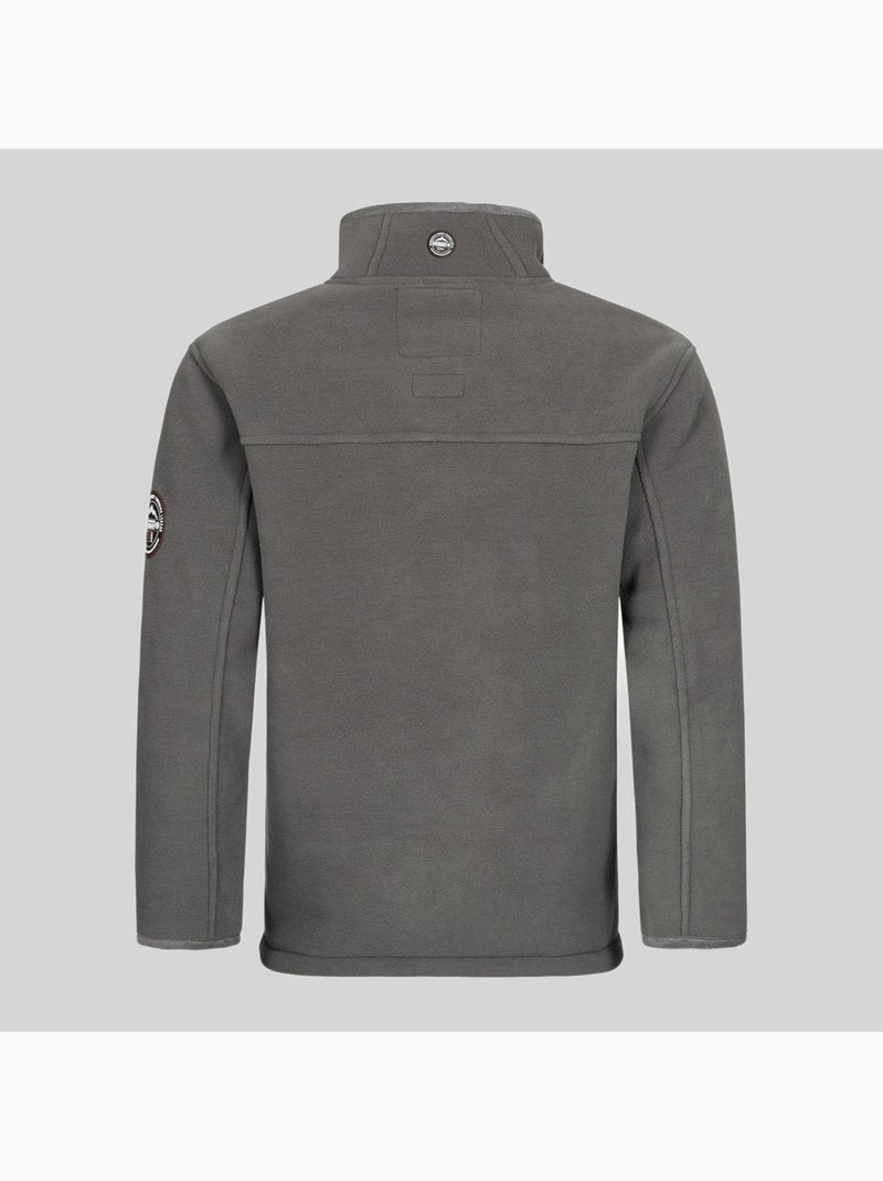 Giacca in pile ubolt – geographical norway Grigio scuro - Kiabi