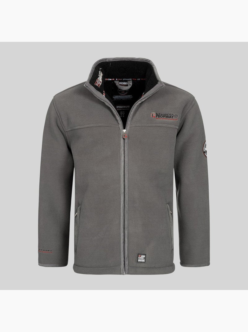 Giacca in pile ubolt – geographical norway Grigio scuro - Kiabi